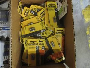 Box (11 x 7 x 5) of BRAND NEW DRILL BITS (See Photos)