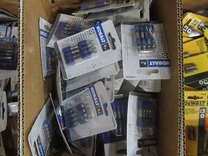 Box (11 x 7 x 5) of BRAND NEW DRILL BITS (See Photos)