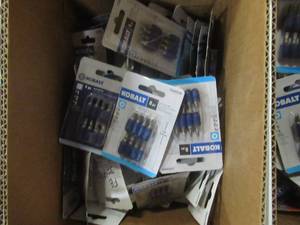 Box (11 x 7 x 5) of BRAND NEW DRILL BITS (See Photos)