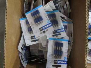 Box (11 x 7 x 5) of BRAND NEW DRILL BITS (See Photos)