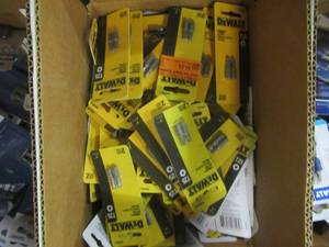 Box (11 x 7 x 5) of BRAND NEW DRILL BITS (See Photos)