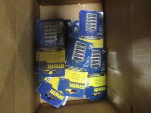 Box (11 x 7 x 5) of BRAND NEW DRILL BITS (See Photos)