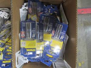 Box (11 x 7 x 5) of BRAND NEW DRILL BITS (See Photos)