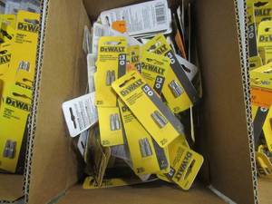 Box (11 x 7 x 5) of BRAND NEW DRILL BITS (See Photos)