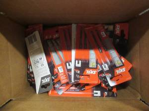 Box (11 x 7 x 5) of BRAND NEW JIGSAW BLADES (See Photos)