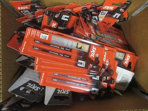 Box (11 x 7 x 5) of BRAND NEW JIGSAW BLADES (See Photos)
