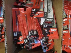 Box (11 x 7 x 5) of BRAND NEW JIGSAW BLADES (See Photos)
