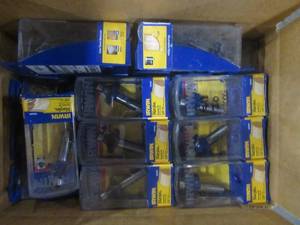 Box (11 x 7 x 5) of BRAND NEW ROUTER BITS (See Photos)