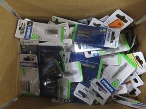 Box (11 x 7 x 5) of BRAND NEW DRILL BITS (See Photos)