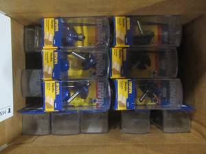 Box (11 x 7 x 5) of BRAND NEW ROUTER BITS (See Photos)