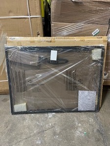 UniFlame Black Wrought Iron 44 in. W Single-Panel Sparkguard Fireplace Screen with Carry Handles and Heavy Guage Mesh