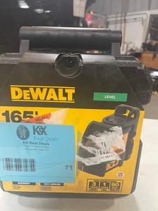 DEWALT LASER LEVEL DW088CG SELF LEVELING GREEN CROSS LINE