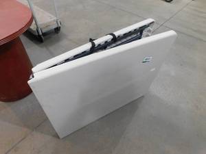 lot 52 image: HDX 6 ft. Earth Tan Folding Resin Table