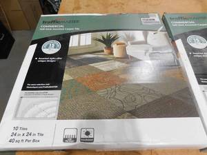 lot 73 image: TrafficMaster Versatile Assorted ResidentialCommercial 24 in. x 24 Peel and Stick Carpet Tile (10 TilesCase) 80 sq. ft.