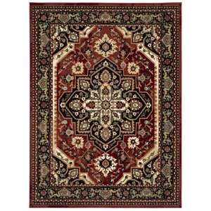 lot 96 image: Bazaar Lenox Red 5 ft. 3 in. x 7 ft. 3 in. Area Rug