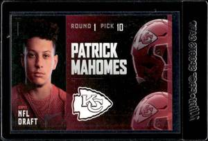 lot 6 image: 2017 ESPN NFL Draft Patrick Mahomes Rookie