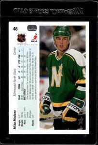 lot 12 image: 1990 Upper Deck Mike Modano Rookie #46