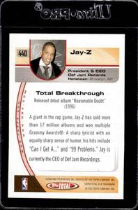 lot 55 image: 2005-06 Topps Total JAY-Z Rookie Card #440