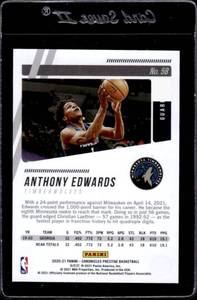 lot 67 image: 2020 Prestige Purple Anthony Edwards Rookie Card #58 Serial #2749