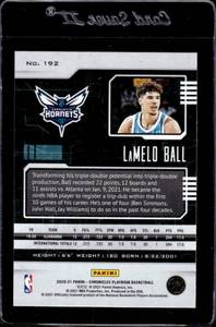lot 73 image: 2020 Playbook LaMelo Ball Rookie #192