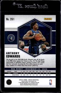 lot 74 image: 2020 Mosaic Anthony Edwards Rookie #261