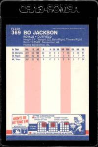 lot 31 image: 1987 Fleer Bo Jackson Rookie #369