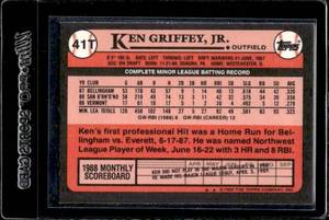 lot 34 image: 1989 Topps Traded Ken Griffey Jr. Rookie #41T