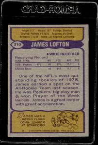 lot 49 image: 1979 Topps James Lofton Rookie #310