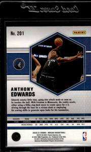 lot 117 image: 2020 Mosaic Anthony Edwards Rookie #201