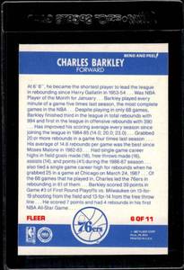 lot 121 image: 1987 Fleer All Star Sticker Charles Barkley #6