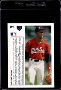 lot 132 image: 1991 Upper Deck Michael Jordan Rookie #SP1