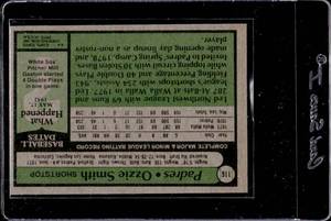 lot 131 image: 1979 Topps Ozzie Smith Rookie #116