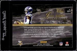 lot 168 image: 2020 Select Justin Jefferson Rookie #SCR-9