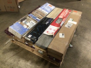 Pallet of Mixed Flooring Customer Returns See Terms on Auction