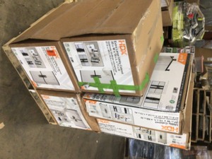 Pallet of Utility Storage Racks Customer Returns See Terms on Auction