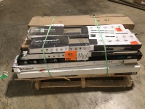 Pallet of Mixed Flooring Customer Returns See Terms on Auction