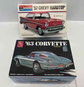 Two Vintage Model Kits (Open Boxes Seem To Be Complete)