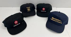 Group Of Vintage Snap Back Hats Including Remington, Beretta And Texaco