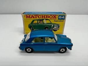 Antique Matchbox Series 64 Superfast MG 1100 NIB