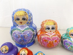 Vintage 14 Piece Russian&nbspMatryoshka Nesting Doll
