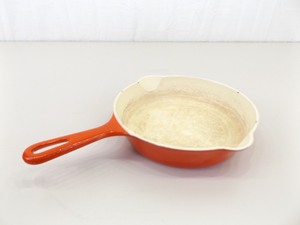 RARE Griswold #5 Red Enameled Frying Pan