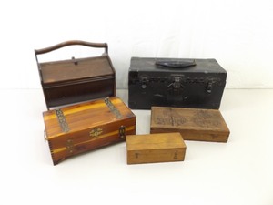 Lot of Wood etc. Small Boxes