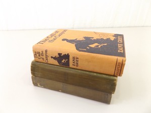 Lot of First Edition Zane Grey Books