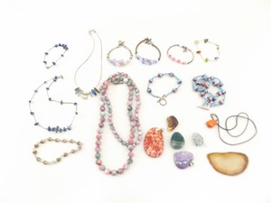 294.90 Grams of Sterling Clasp etc. Stone etc. Jewelry