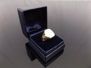 14K Yellow Gold Tiffany &amp Co NEW Monogram Ring (14.4 Grams)
