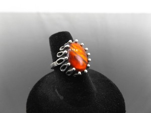 .925 Sterling Silver Jupiter Ring Size 6.5