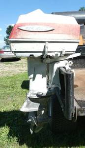 25hp Sea king boat motor - stuck