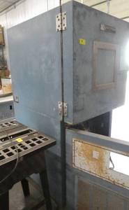 Thermotron S-8 oven for parts,  missing front control panel, 24 square inside