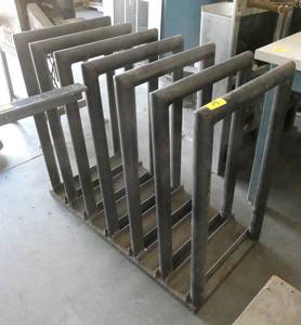 Sheet metal stand 36 long x 19 wide x 32 tall