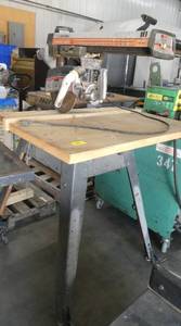 Craftsman 10 inch radial arm saw - working
